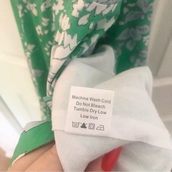 Tuckernuck Lila Apron Pinafore Floral Dress Size Small - Picture 11 of 12